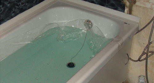 Установкой акрилового вкладыша | Емва